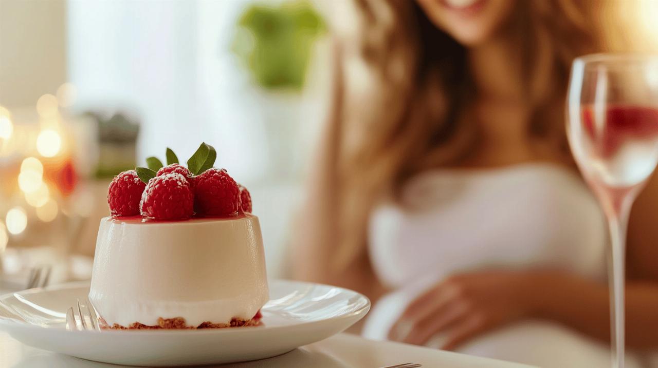 Panna cotta et grossesse : comment savourer ce dessert tout en restant sereine ?